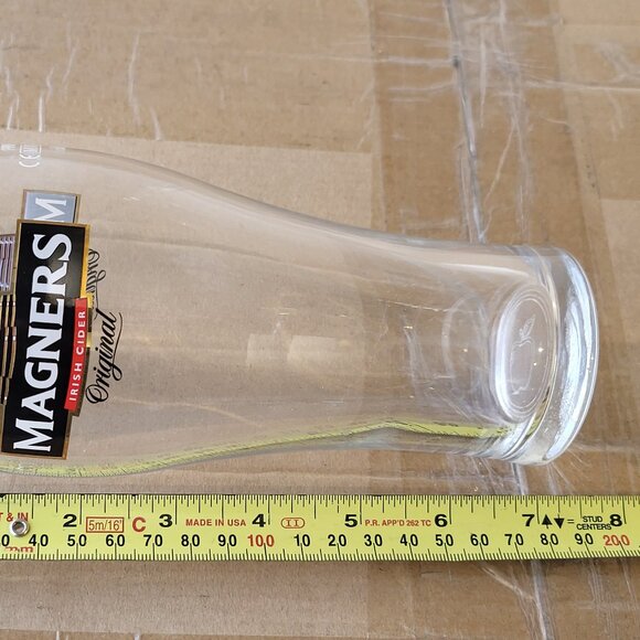 Magners Imported Irish Cider Beer Pint Glass Tall Pilsner Style GUC SEE PICS - Picture 7 of 7